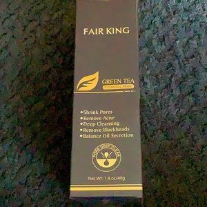 NEW/ 2 PACK Fair King Cleansing MASKS, GREEN TEA FACE Pore Deep Clean, 1.4 oz EA